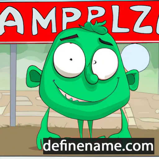 Ampeliusz cartoon