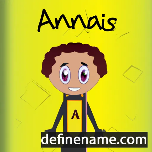 Ánanias cartoon