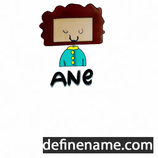 cartoon of the name Àneu