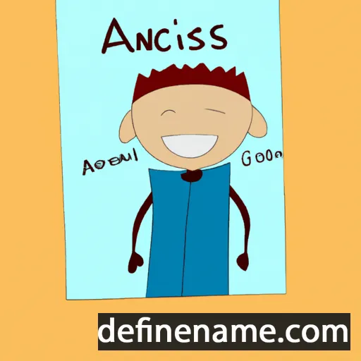 Anacris cartoon