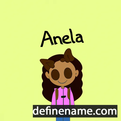 Anaèla cartoon