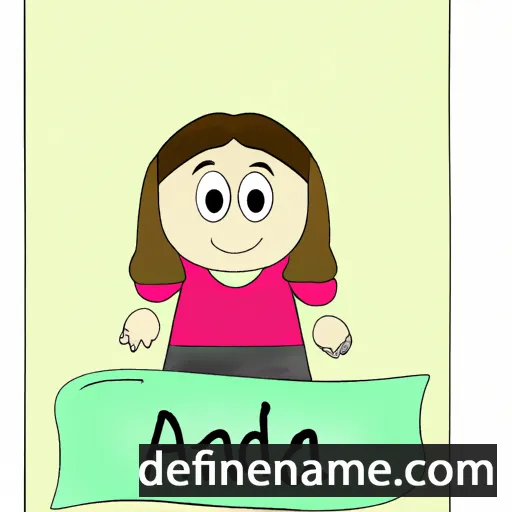 cartoon of the name Anaida