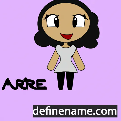 cartoon of the name Anairë