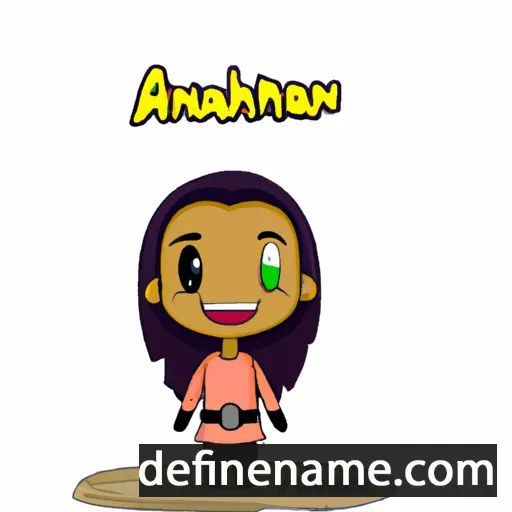 Ananiah cartoon