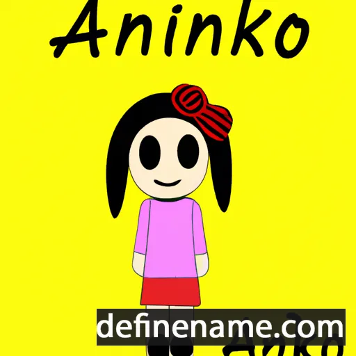 Ananiko cartoon