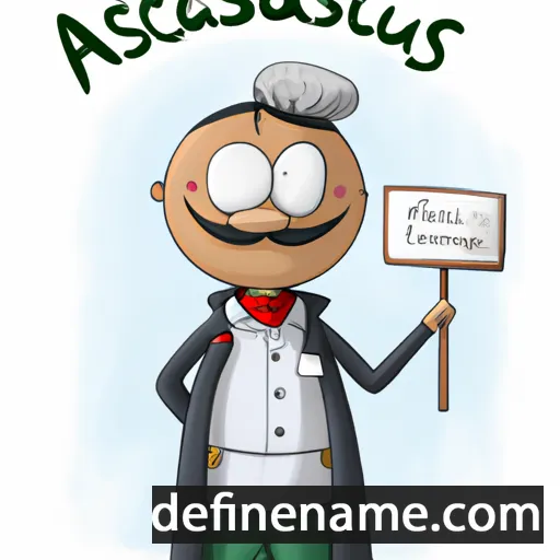 cartoon of the name Anastacius