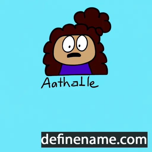 Anathalie cartoon