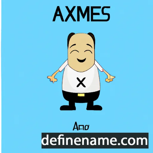 Anaxímenes cartoon