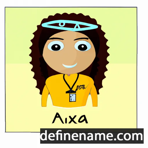 cartoon of the name Anaxibia