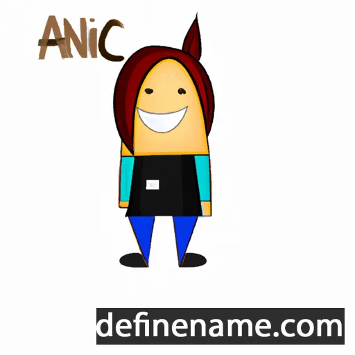 Anči cartoon