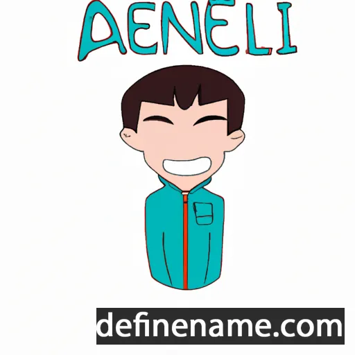 cartoon of the name Ancelin