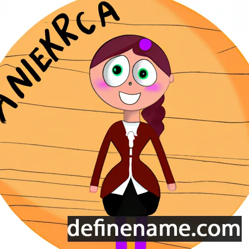 cartoon of the name Ancerika