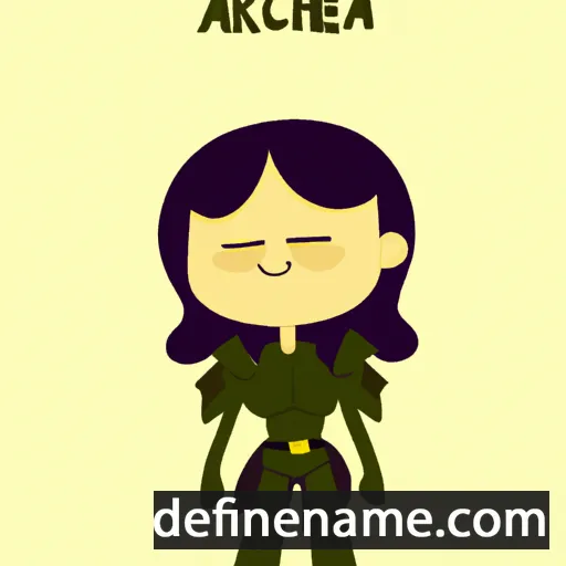 Anchera cartoon