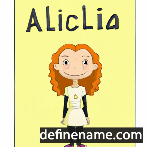 cartoon of the name Ancilla