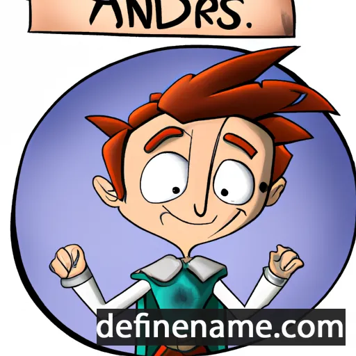 cartoon of the name Andorás