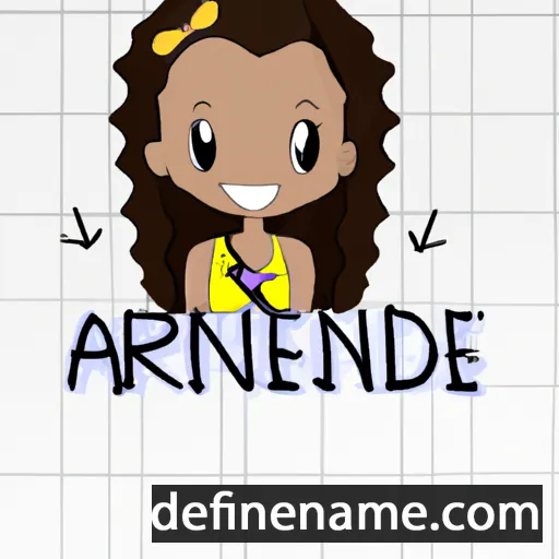 Andréane cartoon