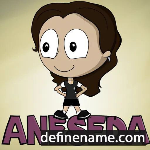 Andressa cartoon