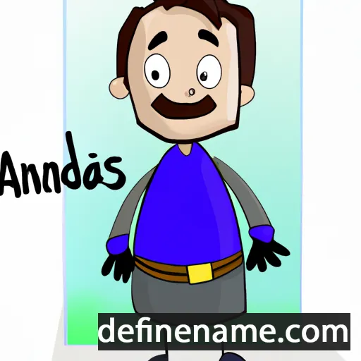 cartoon of the name Andrianus