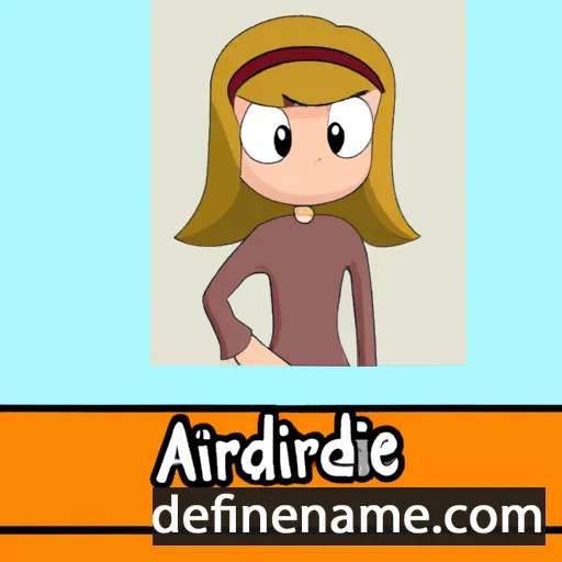 Andriëtte cartoon