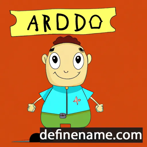 cartoon of the name Andrio