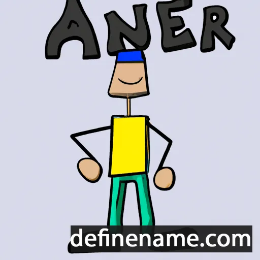 Anèr cartoon