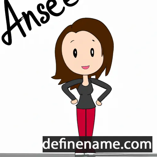 Anèse cartoon