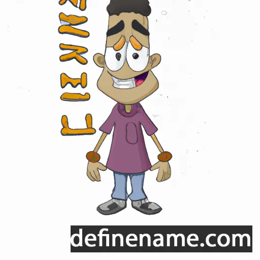 cartoon of the name Anferny