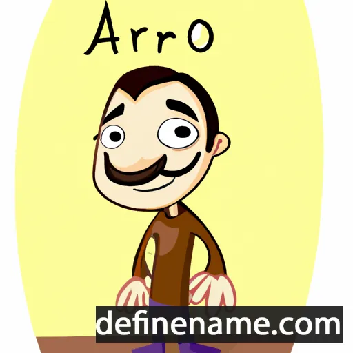 cartoon of the name Anfroi