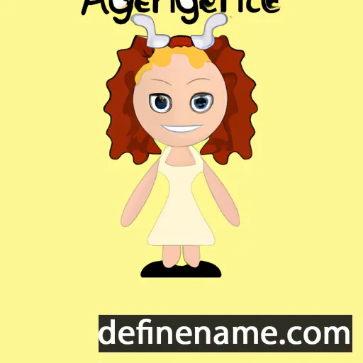 cartoon of the name Angaleena