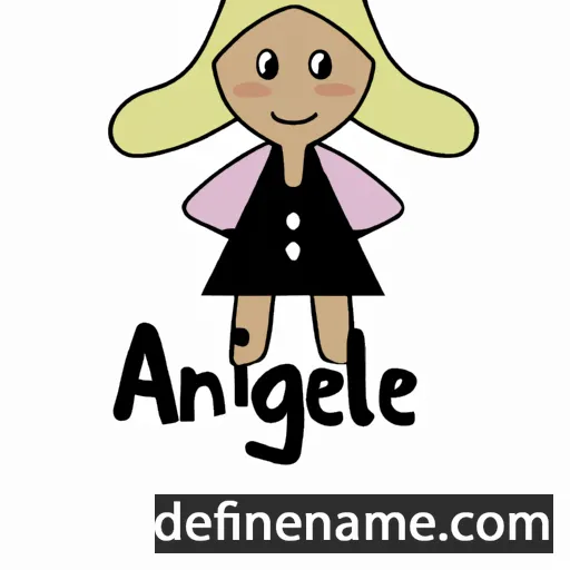 cartoon of the name Ängla