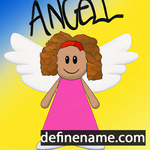 cartoon of the name Angeles