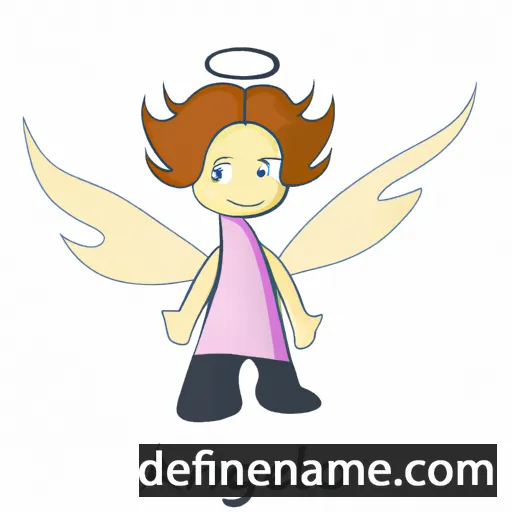 cartoon of the name Angelko