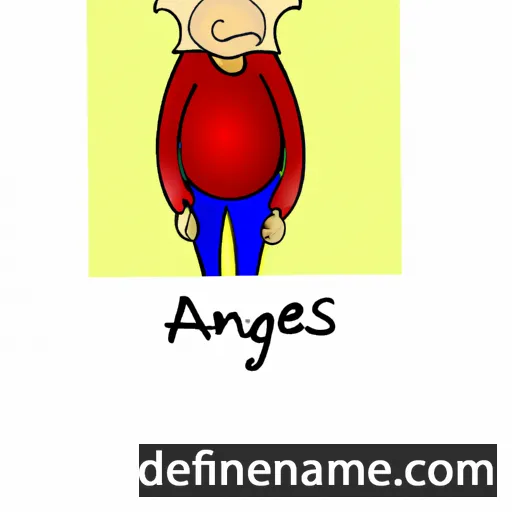 Angenes cartoon