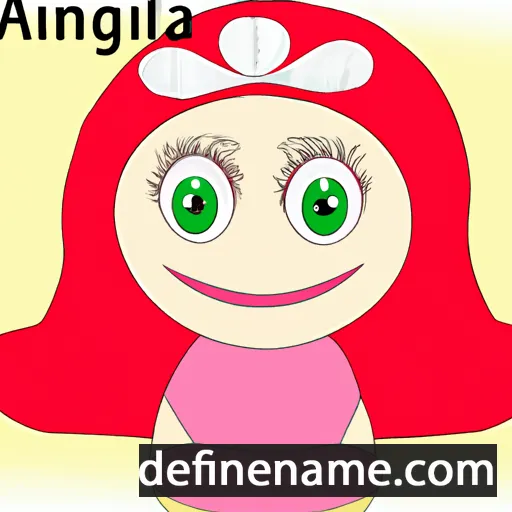 cartoon of the name Angiolina