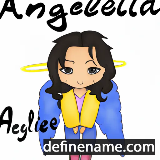 Angjelina cartoon