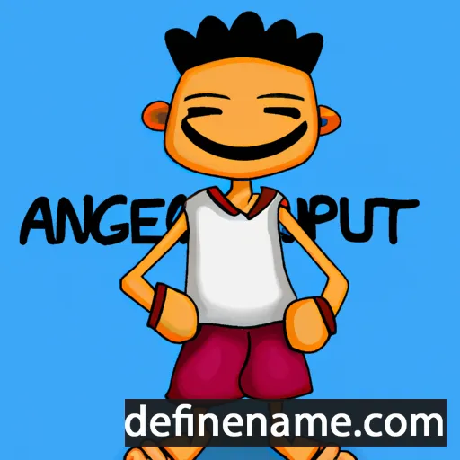 cartoon of the name Angpetu