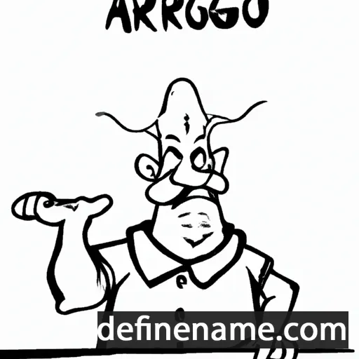 cartoon of the name Angrod