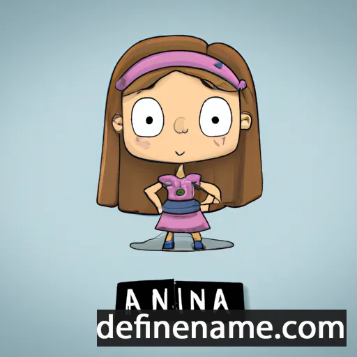 Anína cartoon