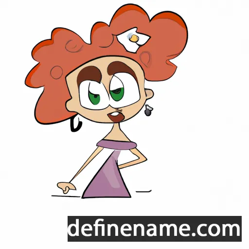 Aniana cartoon