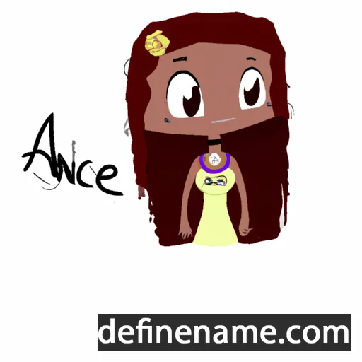 Anice cartoon