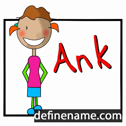 Aniek cartoon