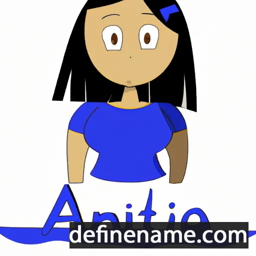 Aniita cartoon