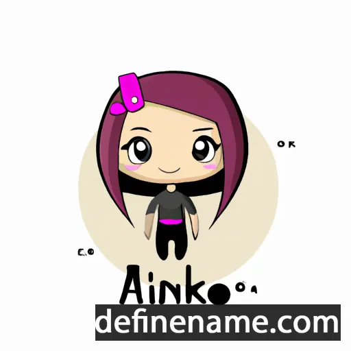 cartoon of the name Anika