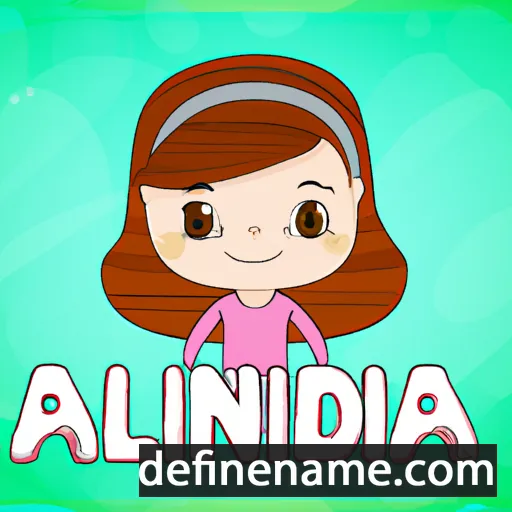 cartoon of the name Anilda