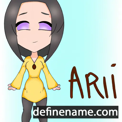 Aniri cartoon