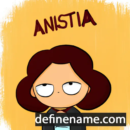 Anisia cartoon