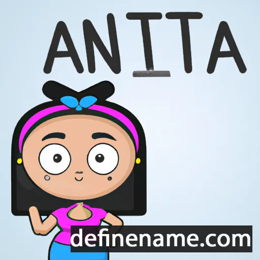 Anitta cartoon