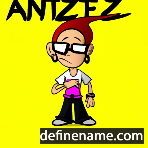 Anizeto cartoon