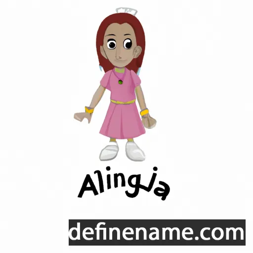 Anjila cartoon