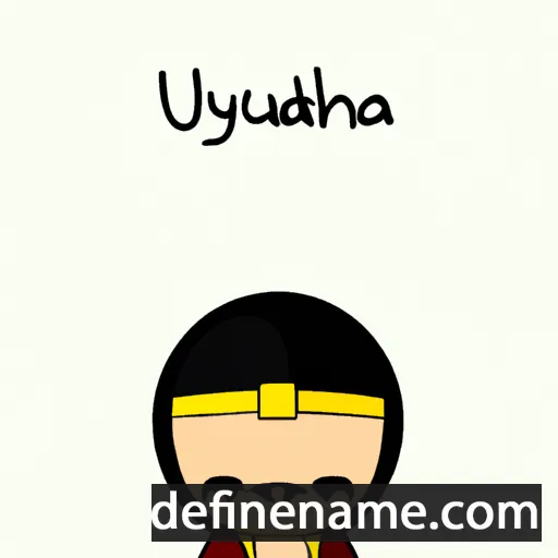 cartoon of the name Ankhtuyaa